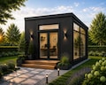 12x16 Modern Office Shed Plans PDF | Backyard Office Studio Plans | Garden Office | DIY Home Office Shed | Digital Download
