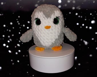 Schema all'uncinetto Pinguino Ping - Margherita
