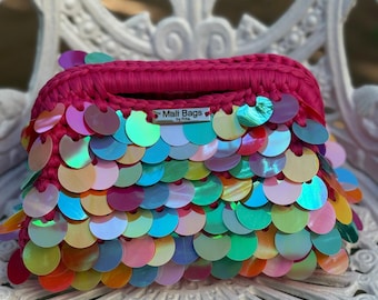 Alba multicolor mermaid clutch