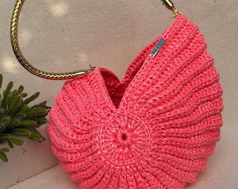 Xxl Ariel Seashell Neon Pink