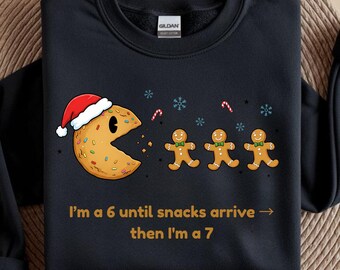 Rolig jul PNG, kaka och pepparkaka PNG, söt juldesign, 6 7 jul PNG, sublimeringsdesigner Cricut Clipart direktnedladdning