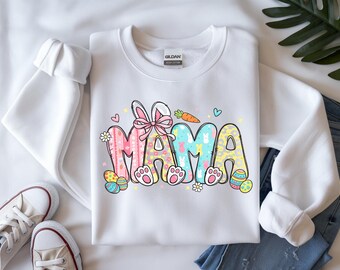 Mama Ostern PNG, Ostern PNG Design, Kokette Schleife Mama PNG, Ostern Shirt PNG, Mama Shirt PNG, Hase PNG, Frühling Sublimation, Print On Demand