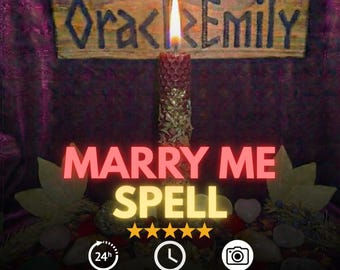 Powerful Marry Me Spell | Commitment Ritual (Digital Delivery)