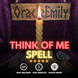 Think of Me Spell • Telepathic Dream Visit Ritual (Same Day Cast)