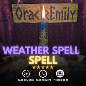 Weather Spell Casting | Sunshine or Rain Ritual (Digital Download)