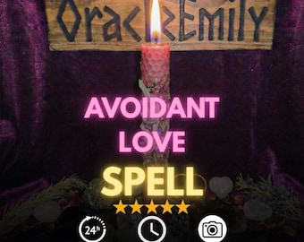 Avoidant Love Spell | Stop Pulling Away, Heal Connection & Commitment Ritual for Stubborn Target