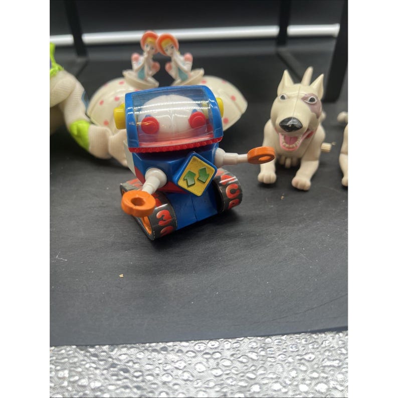 Lote vintage de 15 figuras Disney de Toy Story: Buzz, Woody, binoculares, Scud, Stinky Pete. imagen 10