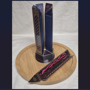 3D Printed Recurve Bow String Storage Tube with Magnetic Door