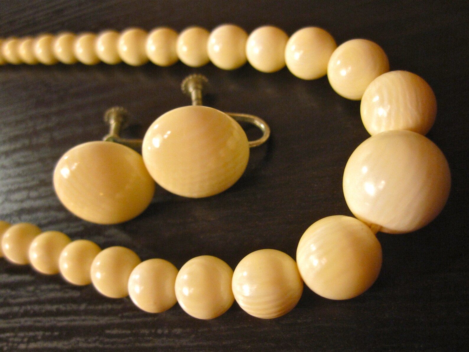 Reserved for Amanda Genuine Preban Ivory Necklace and Etsy