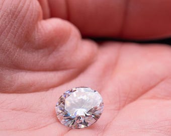 CERTIFIED 2.00 Ct Natural Diamond D Grade ROUND LOOSE VVS1/ 8.5 mm #