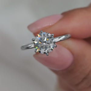 Diamant naturel CERTIFIÉ de 1,05 ct de qualité D ROND EN VRAC VVS1/ 7 mm #