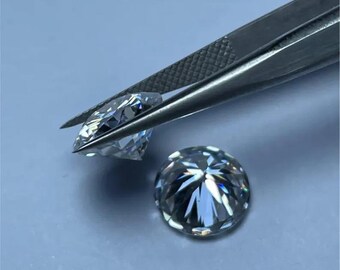 CERTIFIED 7.35 Ct Natural Diamond D Grade ROUND LOOSE VVS1/ 13.5 mm #