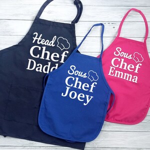 Chef and sous chef aprons clearance