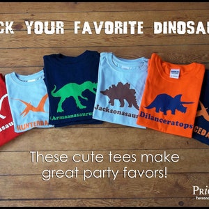 Personalized dinosaur birthday shirts for kids, Custom dinosaur shirt with name, dinosaur lovers gift idea personalized