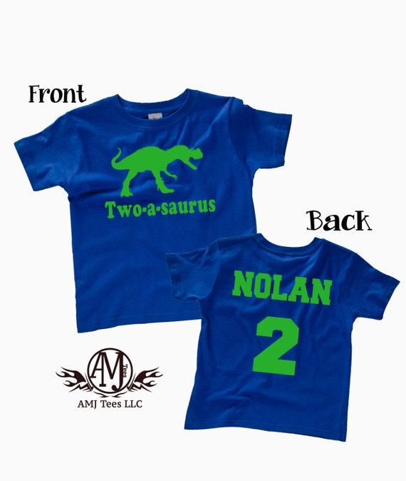 Dinosaur Birthday Shirt, 2nd Birthday Shirt Boy, Dinosaur Shirt, Birthday Boy Shirt, Personalized Shirts, Il_570xn