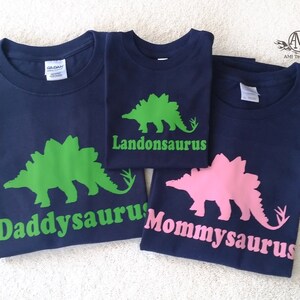 Personalized Dinosaur Shirt Dinosaur Birthday Shirt for kids Boy Dinosaur Birthday Shirt Boy Toddler Shirt Custom Gift for Kids image 5