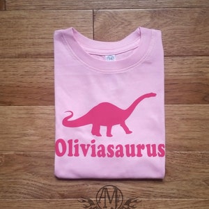 Personalized Dinosaur Shirt Dinosaur Birthday Shirt for kids Boy Dinosaur Birthday Shirt Boy Toddler Shirt Custom Gift for Kids image 2