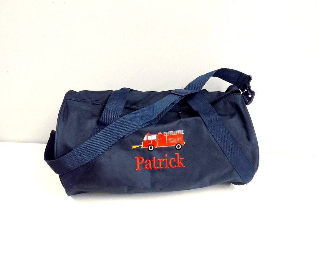 Personalized Baby Boy Duffle Bag Monogram Kids Duffel Bag Monogrammed