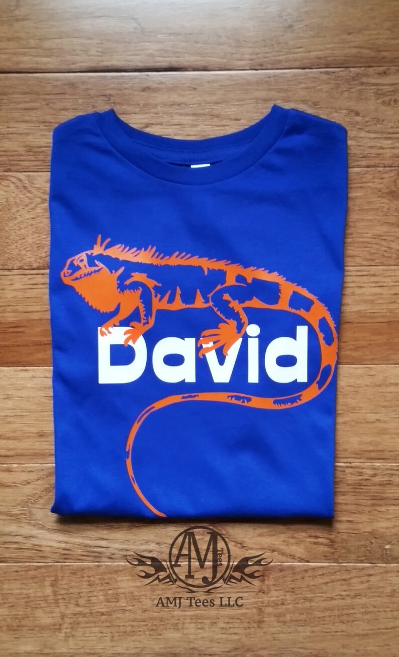 Personalized reptile birthday shirt for boys lizard birthday Etsy