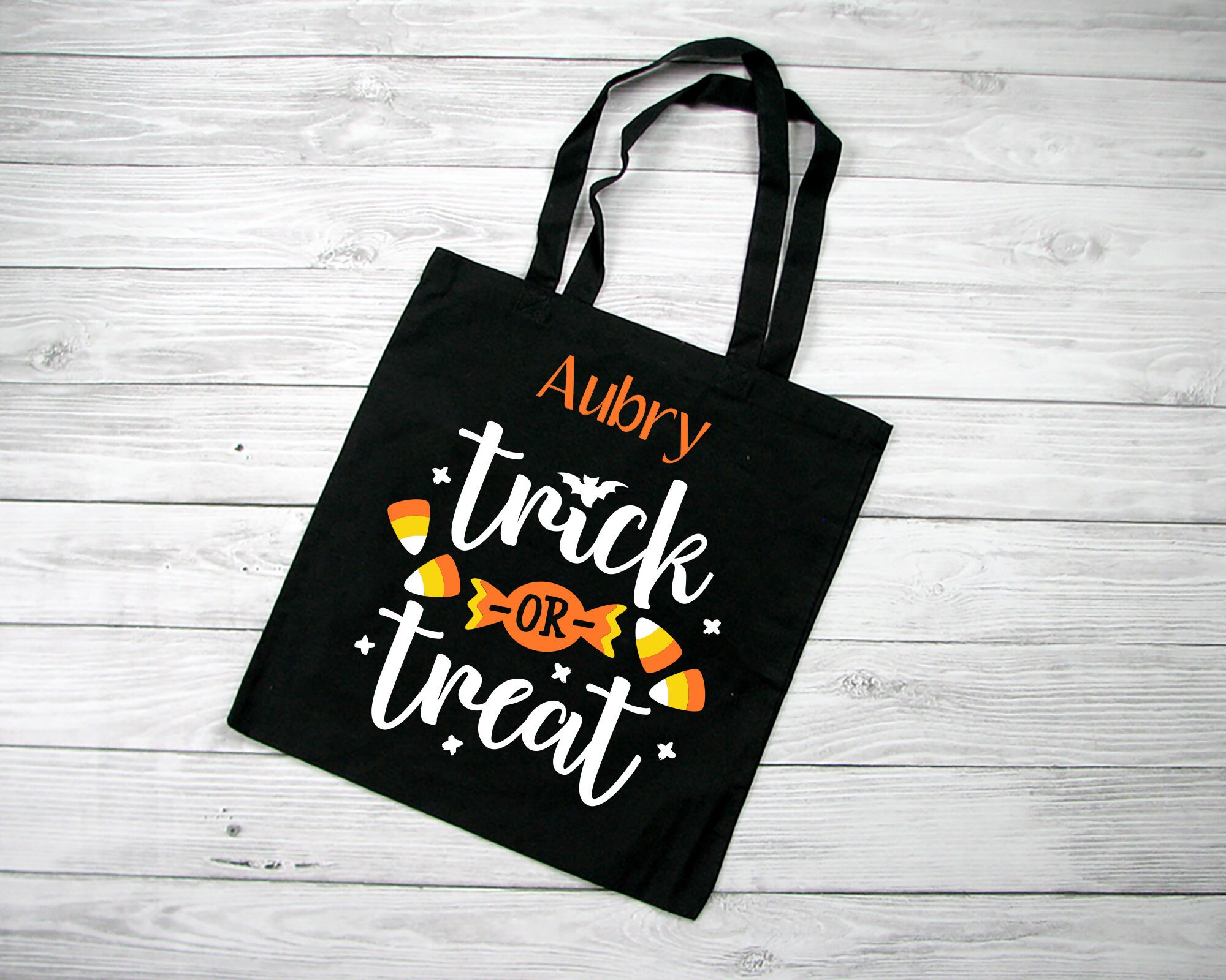 Halloween Bag For Kids Kids Trick Or Treat Tote Boy Or Girl Etsy