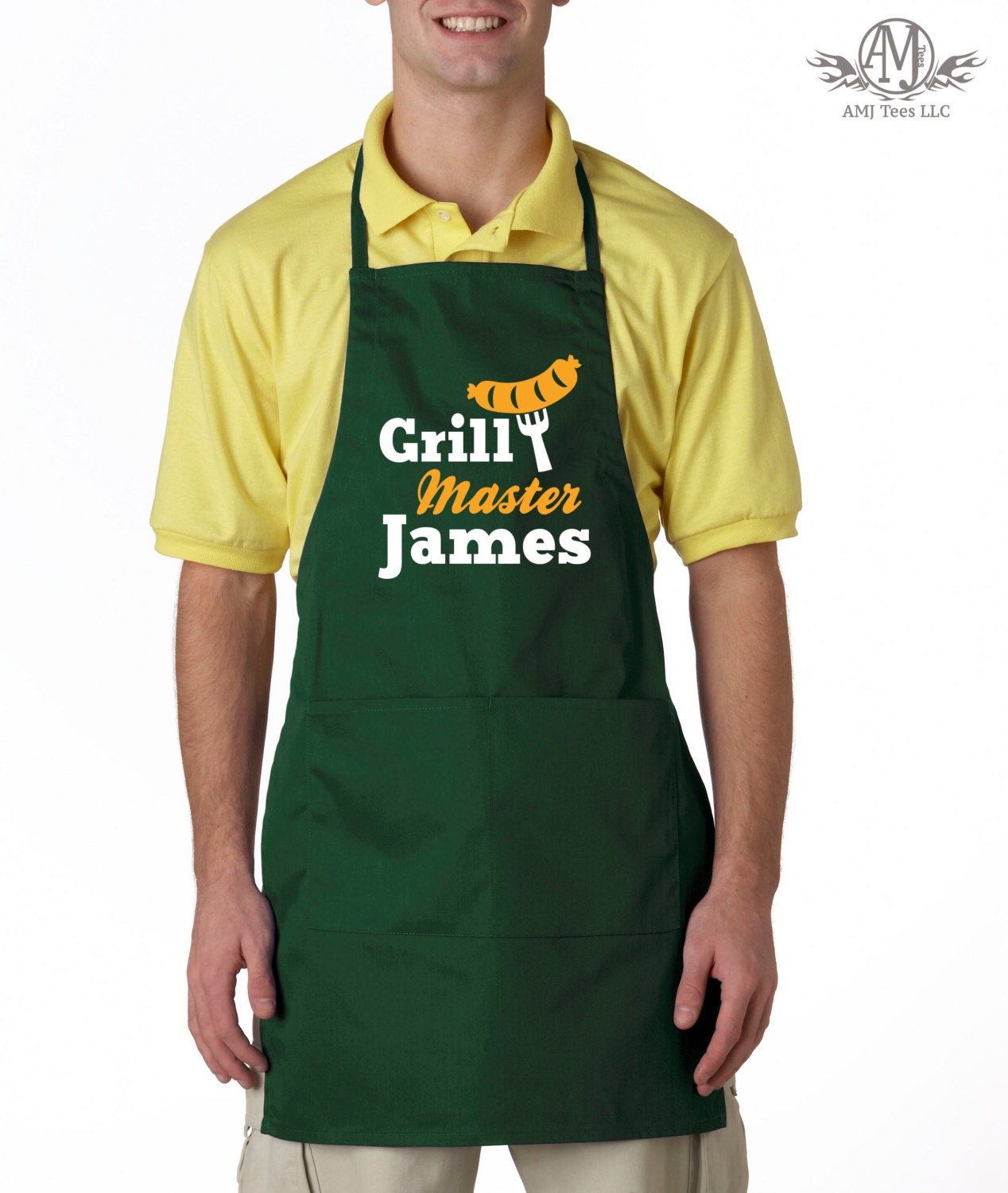 Custom Grilling apron for men personalized grill master Etsy