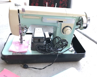 Brother Galaxie 230 Sewing Machine Vintage with Manual Fully Serviced