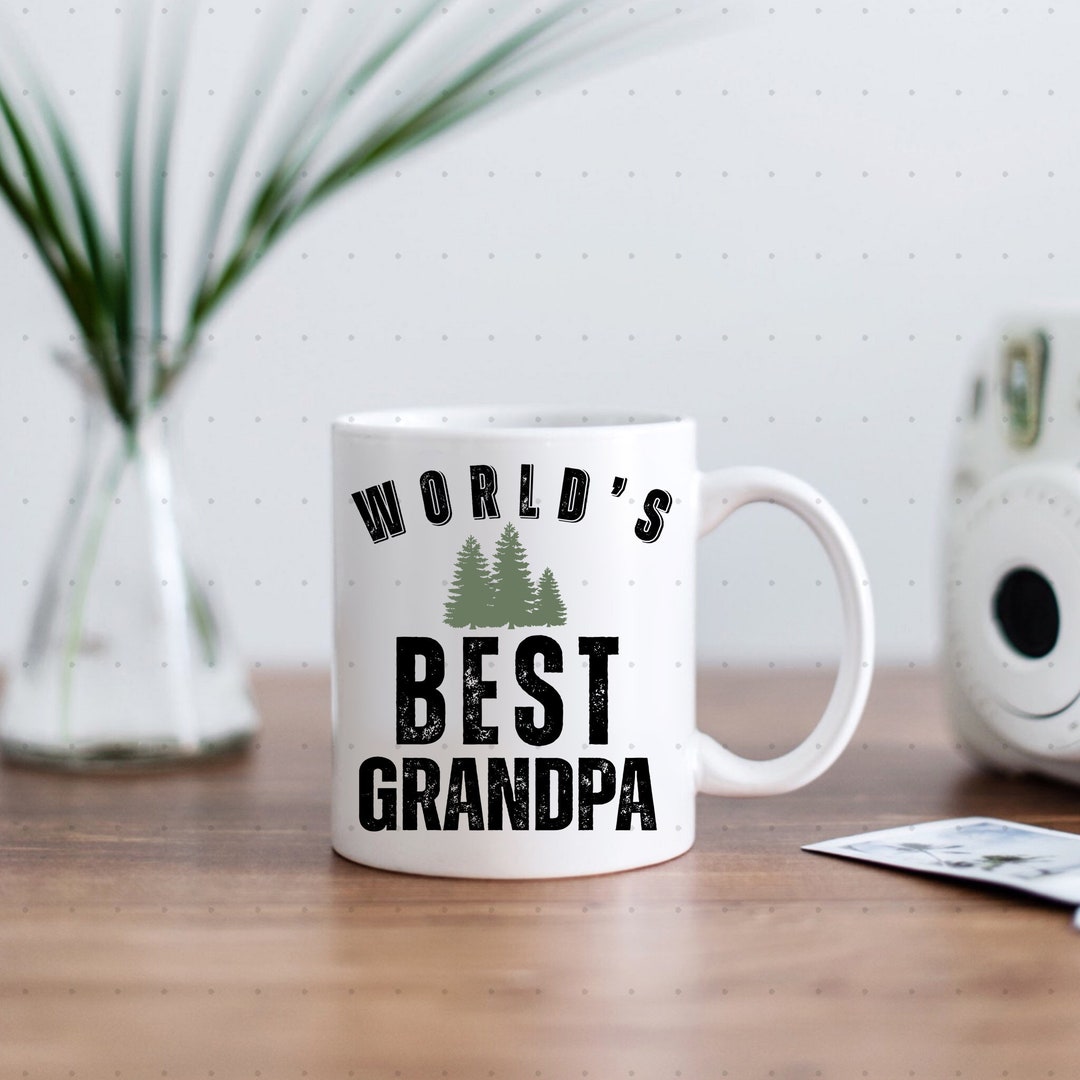 World's Best Grandpa Mug Grandpa Mug Gifts for Grandpa Etsy UK