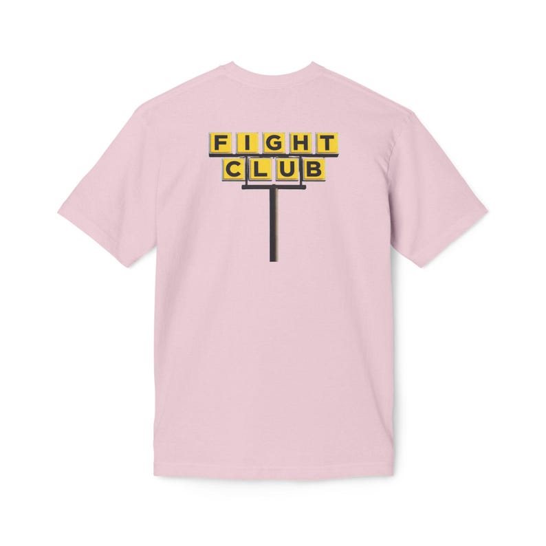 Waffle House Fight Club| MADE IN USA Front and Back | Unisex Midweight T-shirt, Made in usa | ColoWearables image 12