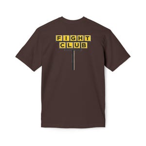 Waffle House Fight Club| MADE IN USA Front and Back | Unisex Midweight T-shirt, Made in usa | ColoWearables image 6
