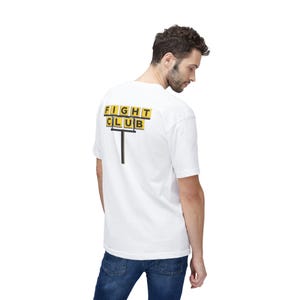 Waffle House Fight Club| MADE IN USA Front and Back | Unisex Midweight T-shirt, Made in usa | ColoWearables image 19