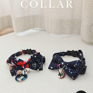 Galaxy Haustierhalsband, Astronauten Anhänger, himmlische Katzen- & Hundehalsband