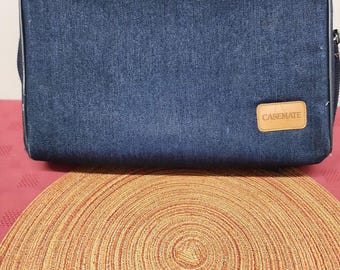Torba do przechowywania kaset Casemate Indigo Denim 30 z regulowanym paskiem