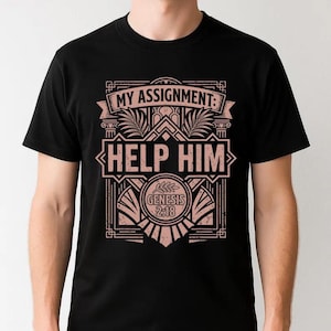 My Assignment Help Him Shirt, Genesis 2:18 Tee, Biblical Womanhood, Christian Wife Gift, Help Meet T-shirt, Traditional Marriage Apparel