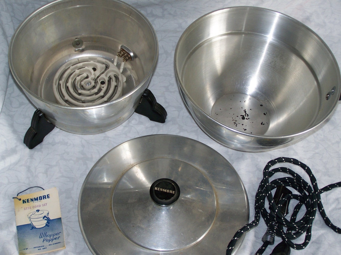 Vintage Kenmore Electric Whopper Popper Popcorn Maker Etsy