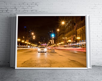 Michigan Avenue at Night