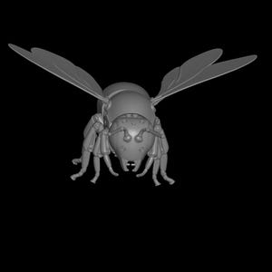 Robot Bee Model STL file for 3D Printing