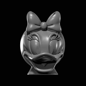 Daisy Duck Planter,Container&Pencil Holder STL file for 3D Printing