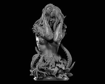 Archivo STL de busto de hiedra venenosa para impresión 3D