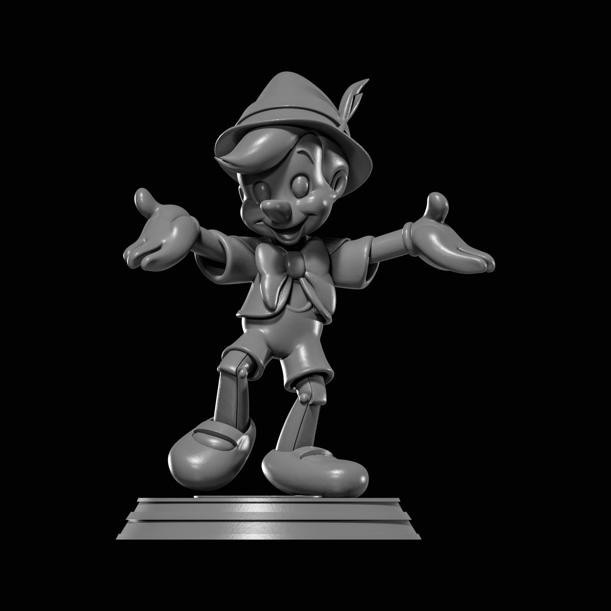 Enesco Disney Showcase Pinocchio Limited Edition of 1940-Piece