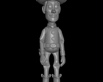 File STL di Woody da Toy Story per la stampa 3D