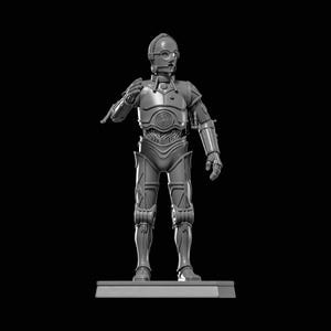 スターウォーズ C3PO 3Dプリント用STLファイル