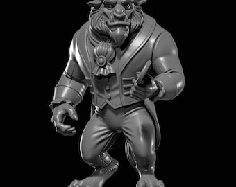 File STL Disney Beast per la stampa 3D