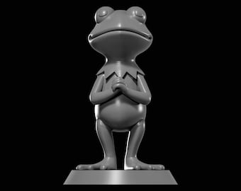 Archivo STL de Kermit para impresión 3D
