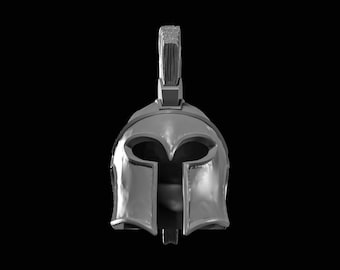 Spartan Helmet Multi-Parts Real Scale STL file for 3D Printing