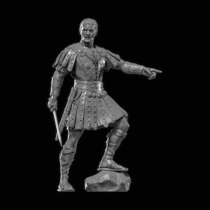 Roman General Caesar STL file for 3D Printing