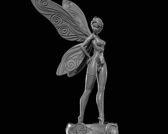 Tinker Bell gestileerd STL-bestand voor 3D-printen