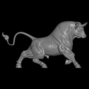 STL-Datei für das Bullenmodell zum 3D-Druck