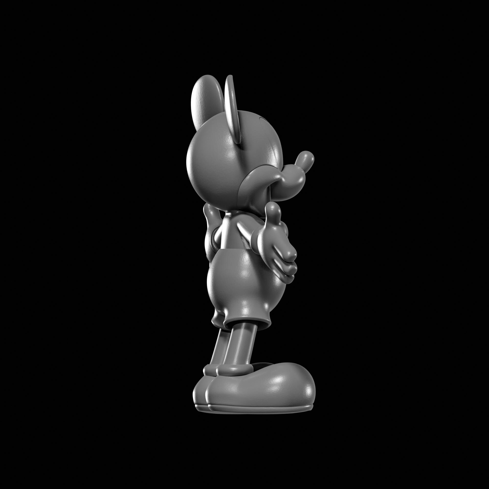 Disney Mickey Mouse STL File for 3D Printing - Etsy