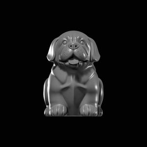 Dog Planter, Container & Pencil Holder STL File for 3D Printing
