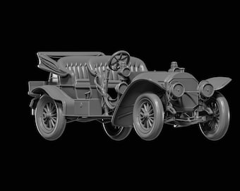 Klasyczny model samochodu w formacie STL do druku 3D